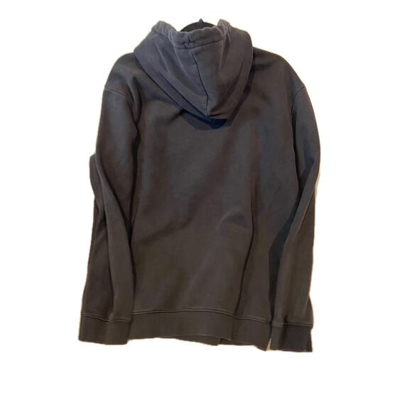 H&M Regular Fit New York Pullover Black Hoodie Mens L - Picture 2 of 4